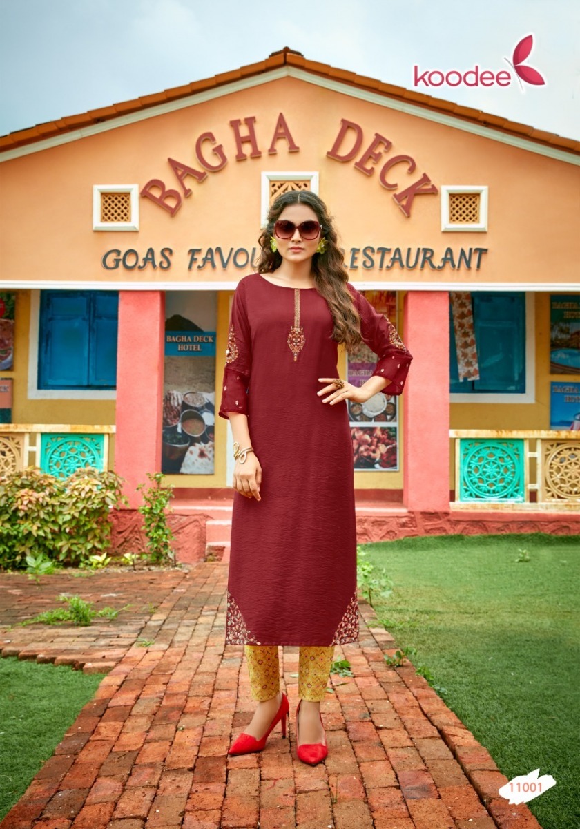 KOODEE-KASHVI-READY-MADE-KURTI-WITH-BOTTOM-AT-WHOLESALE-3
