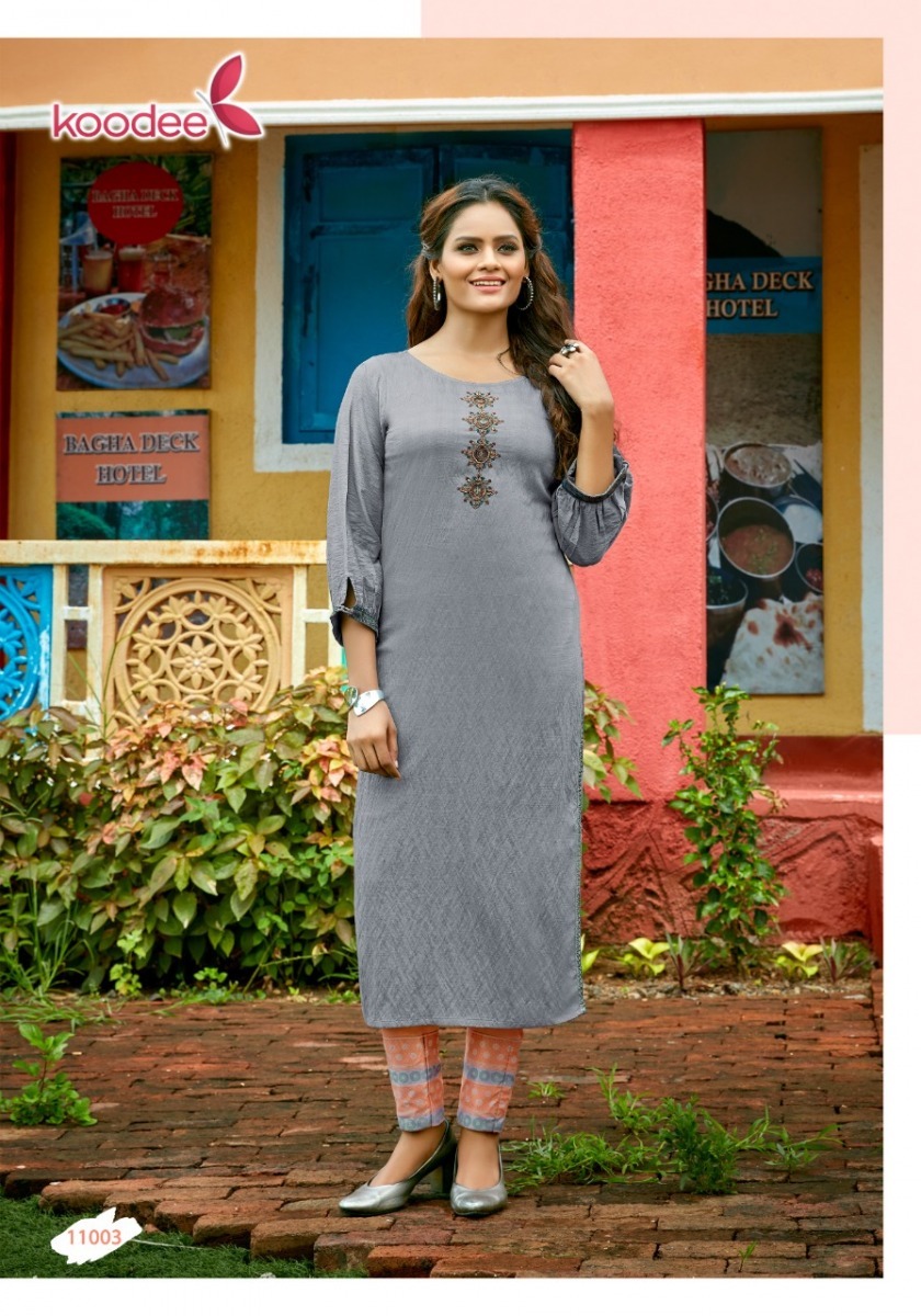 KOODEE-KASHVI-READY-MADE-KURTI-WITH-BOTTOM-AT-WHOLESALE-6