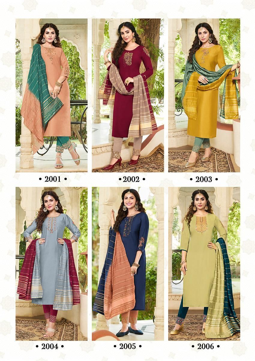 KOODEE-SAKHI-VOL-2-LATEST-KURTI-PANT-WITH-DUPATTA-WHOLESALER-SURAT-8
