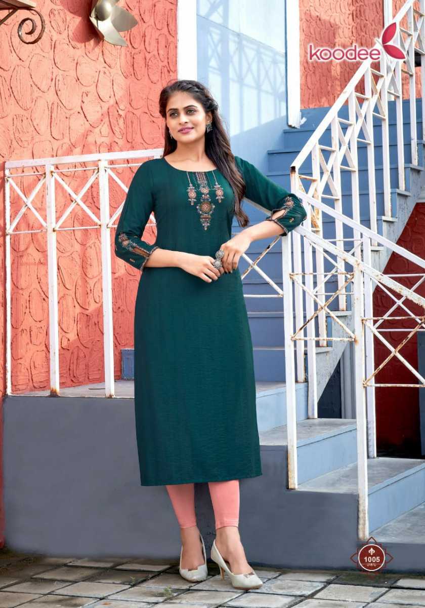 KOODEE-VEER-VOL-1-STRAIGHT-KURTIS-CATALOG-AT-WHOLESALE-RATE-2