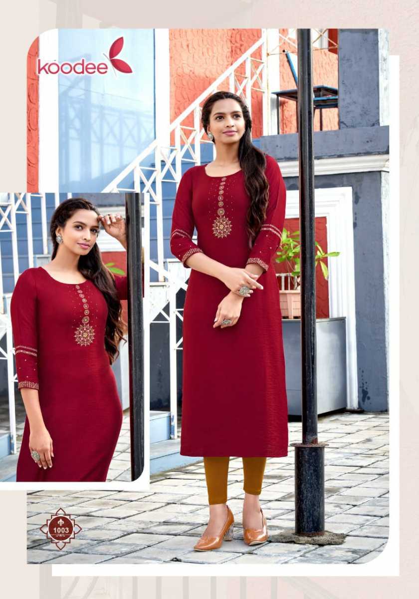 KOODEE-VEER-VOL-1-STRAIGHT-KURTIS-CATALOG-AT-WHOLESALE-RATE-5