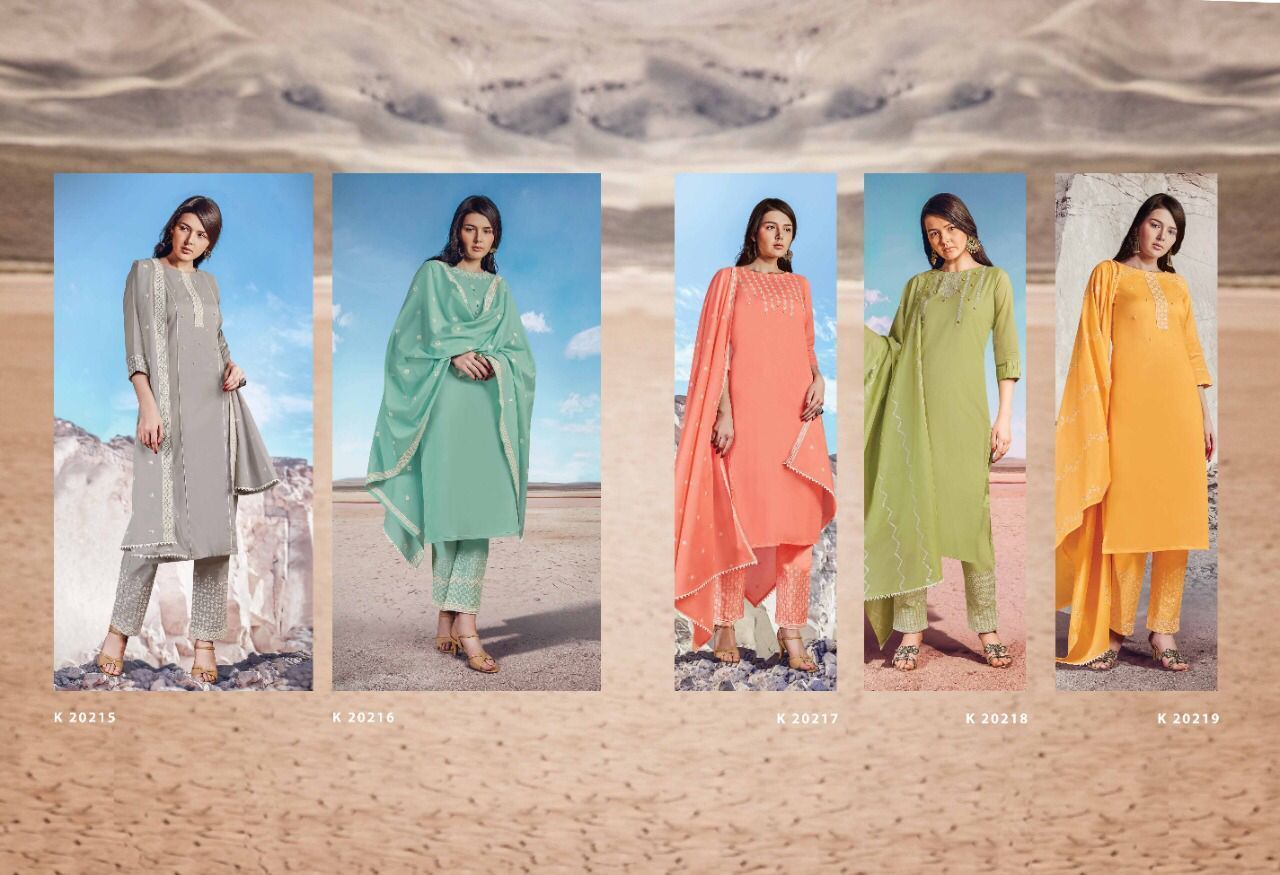 KRISHRIYAA-EARTH-KURTIS-PANT-WITH-DUPATTA-LATEST-CATALOGUE-3