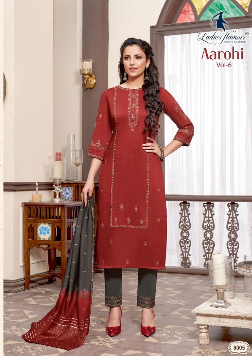LADIES-FLAVOUR-AROHI-VOL-6-TOP-BOTTOM-WITH-DUPATTA-LATEST-COLLECTION-2