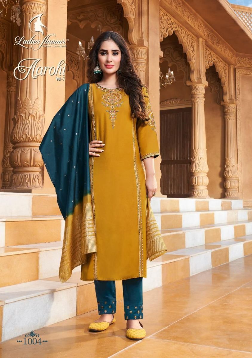 LADIES-FLAVOUR-AROHI-VOL-7-TOP-BOTTOM-WITH-DUPATTA-WHOLESALER-SURAT-7