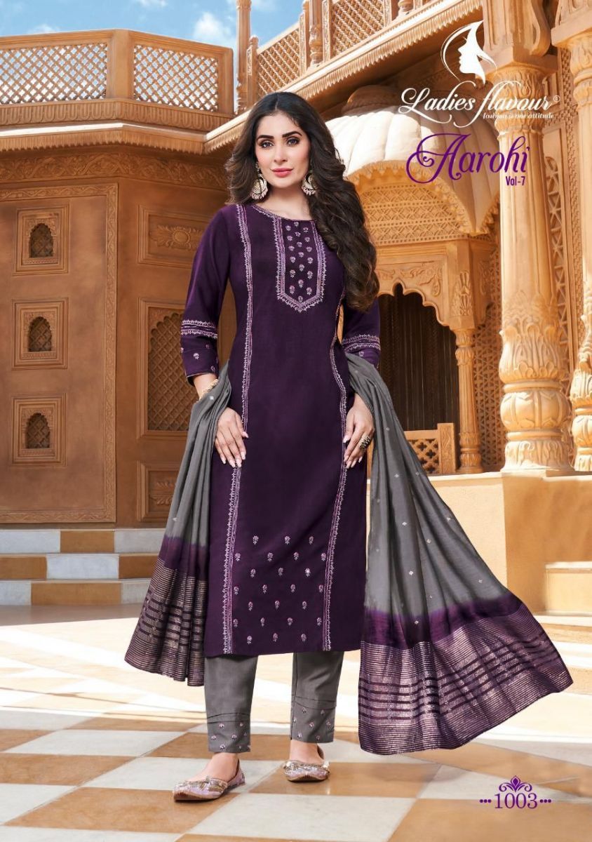 LADIES-FLAVOUR-AROHI-VOL-7-TOP-BOTTOM-WITH-DUPATTA-WHOLESALER-SURAT-9