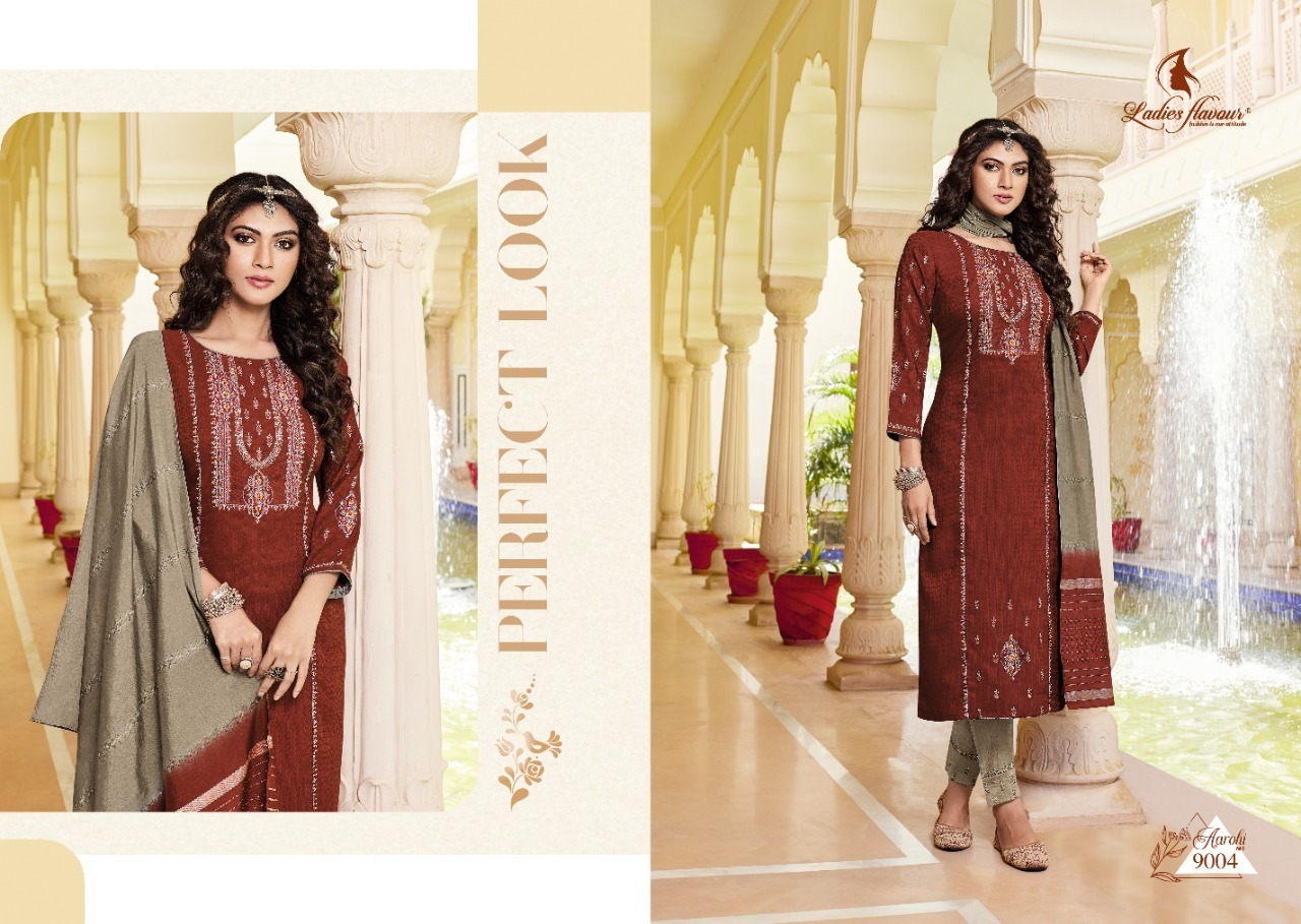 LADIES-FLAVOUR-AROHI-VOL-9-TOP-BOTTOM-WITH-DUPATTA-LATEST-CATALOGUE-2