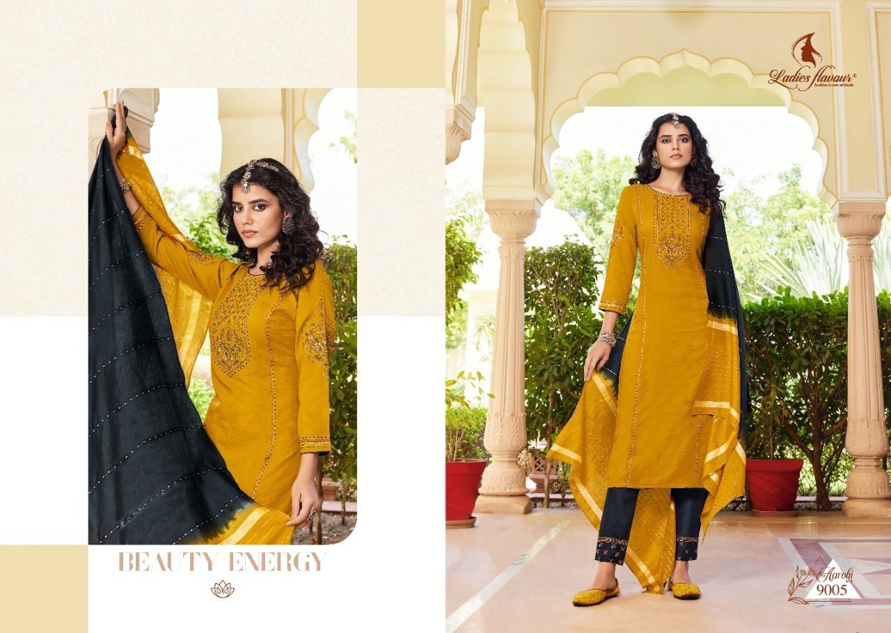 LADIES-FLAVOUR-AROHI-VOL-9-TOP-BOTTOM-WITH-DUPATTA-LATEST-CATALOGUE-4