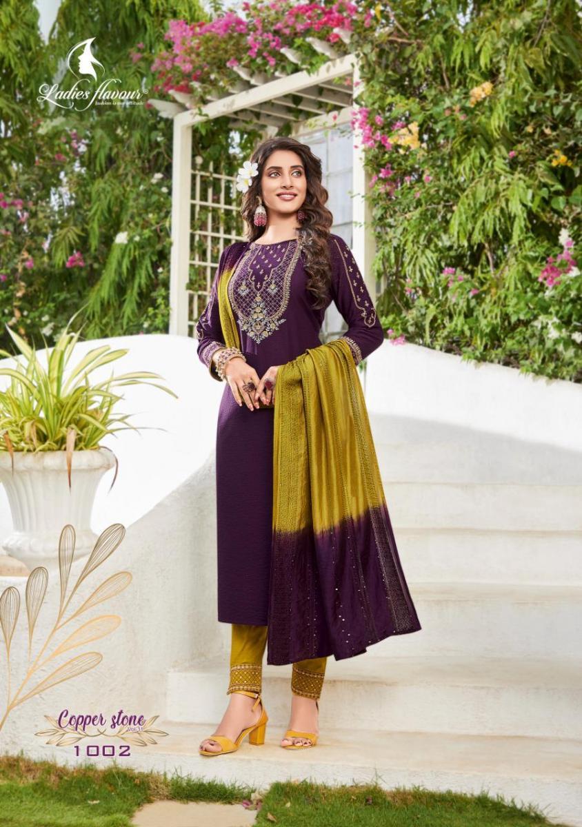 LADIES-FLAVOUR-COPPER-STONE-VOL-11-KURTI-PANT-WITH-DUPATTA-NEW-CATALOGUE-11