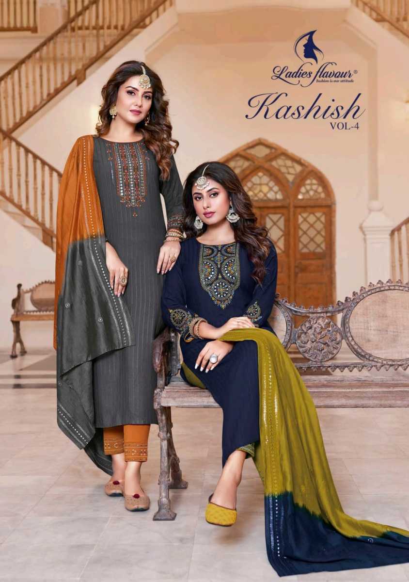 LADIES-FLAVOUR-KASHISH-VOL-4-KURTI-BOTTOM-WITH-DUPATTA-LATEST-CATALOGUE-1