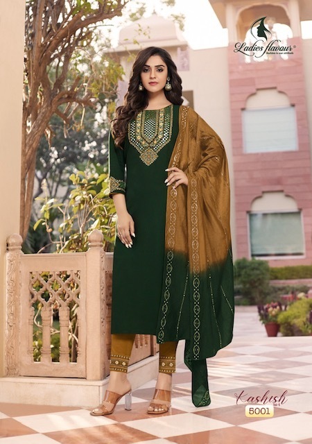 LADIES-FLAVOUR-KASHISH-VOL-5-KURTI-PANT-WITH-DUPATTA-WHOLESALER-SURAT-8