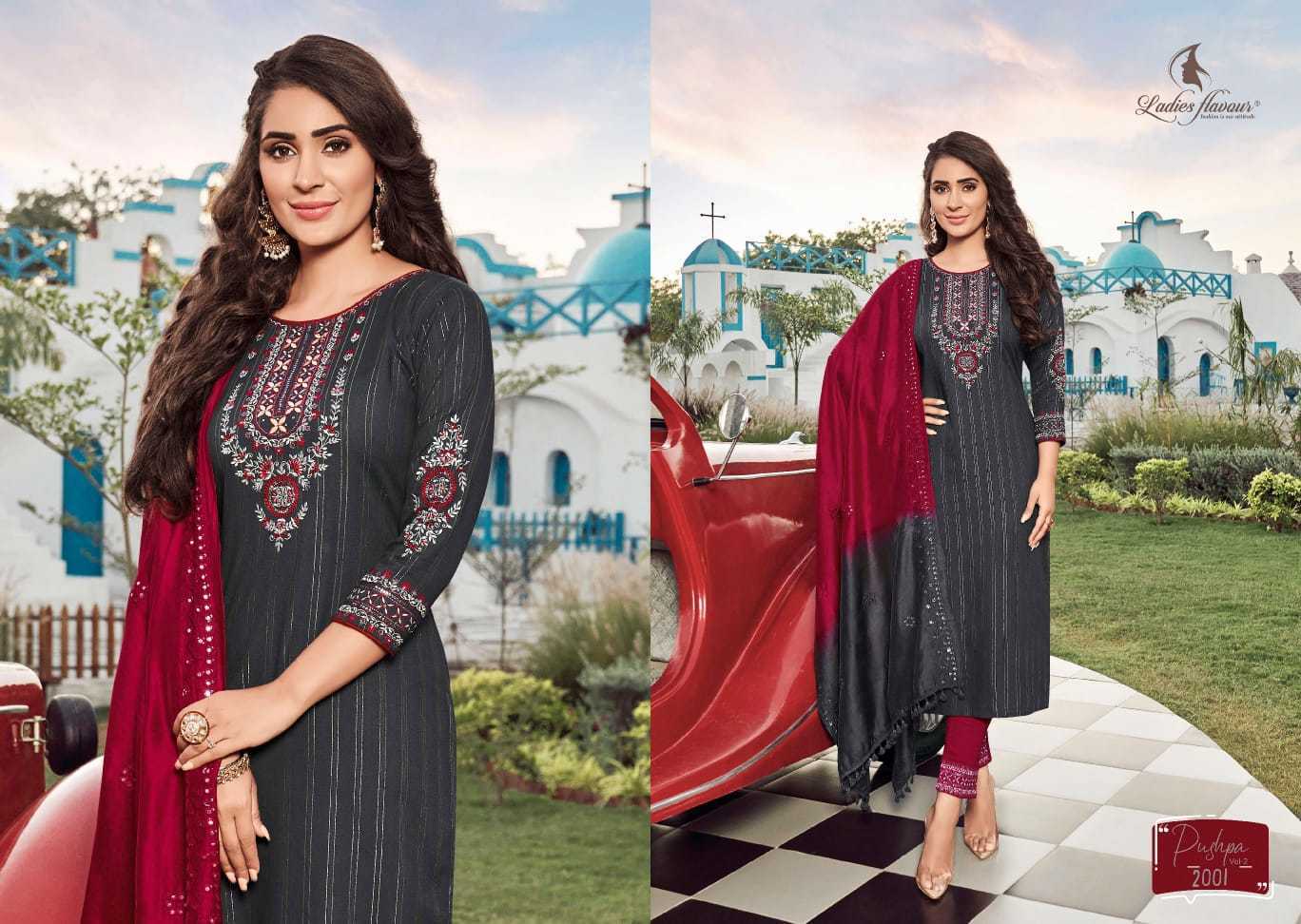 LADIES-FLAVOUR-PUSHPA-VOL-2-REYON-TOP-BOTTOM-WITH-DUPATTA-AT-WHOLESALE-7