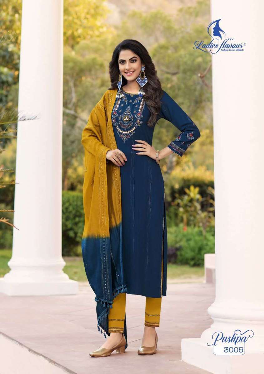 LADIES-FLAVOUR-PUSHPA-VOL-3-READYMADE-TOP-PANT-WITH-DUPATTA-WHOLESALER-4