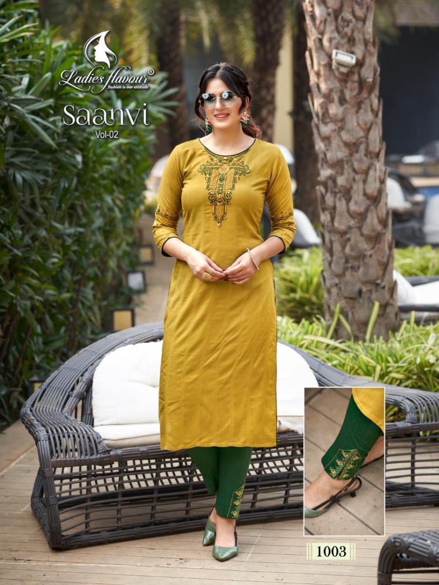 LADIES-FLAVOUR-SAANVI-VOL-2-KURTIS-WITH-BOTTOM-LATEST-CATALOGUE-10