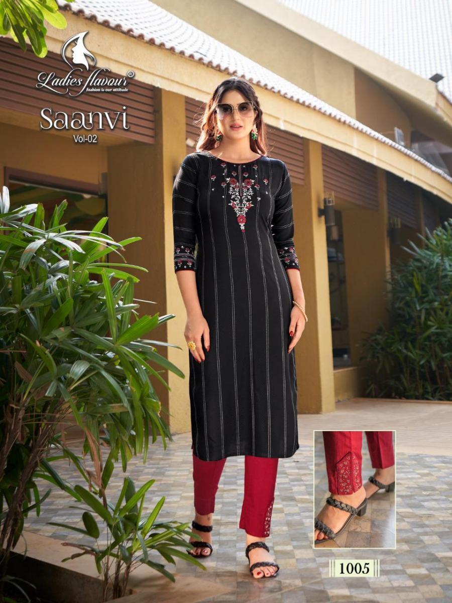 LADIES-FLAVOUR-SAANVI-VOL-2-KURTIS-WITH-BOTTOM-LATEST-CATALOGUE-7