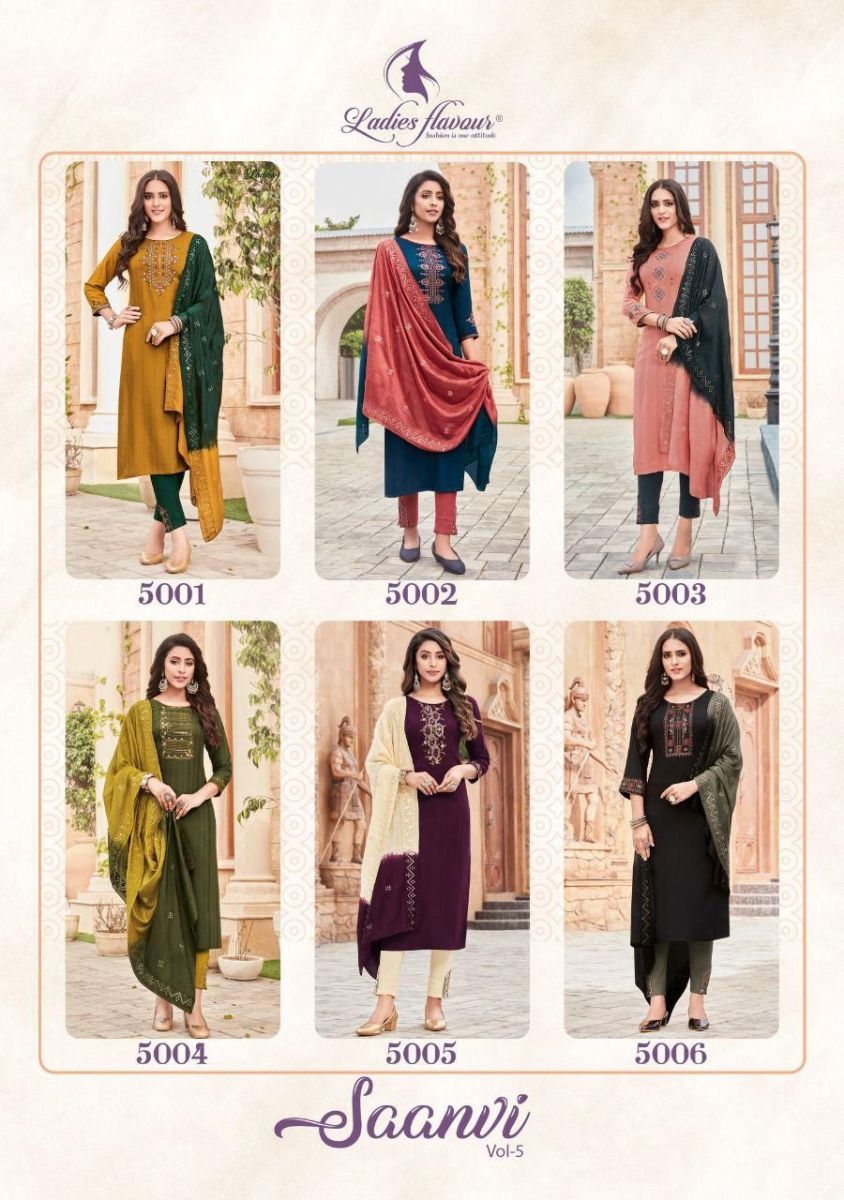 LADIES-FLAVOUR-SAANVI-VOL-5-FANCY-KURTI-PANTS-WITH-DUPATTA-AT-WHOLESALE-11