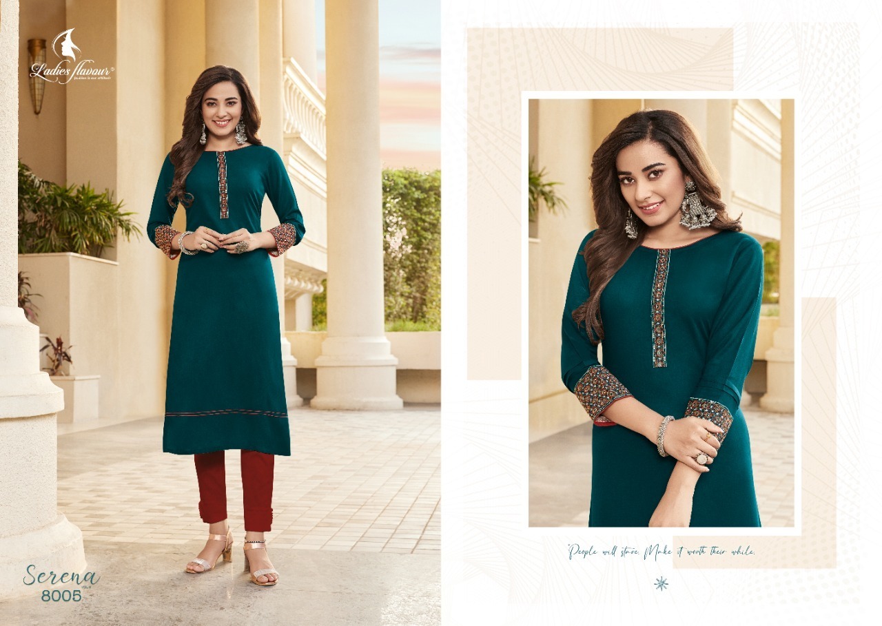 LADIES-FLAVOUR-SERENA-VOL-8-RAYON-EMBROIDERY-KURTIS-WHOLESALER-SURAT-1