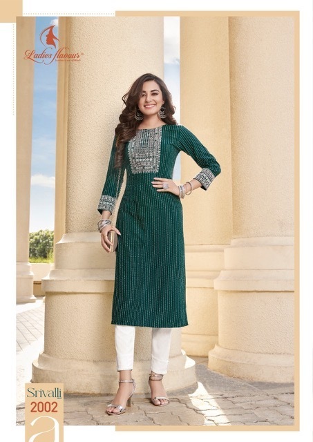 LADIES-FLAVOUR-SRIVALLI-VOL-2-VISCOSE-RAYON-KURTIS-MANUFACTURER-SURAT-3