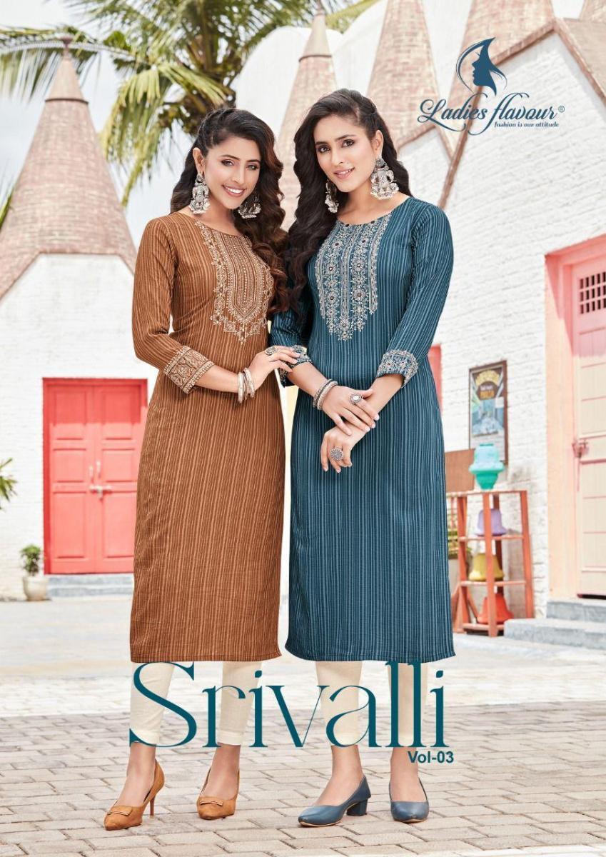 LADIES-FLAVOUR-SRIVALLI-VOL-3-VISCOSE-RAYON-KURTIS-COLLECTION-2023-1