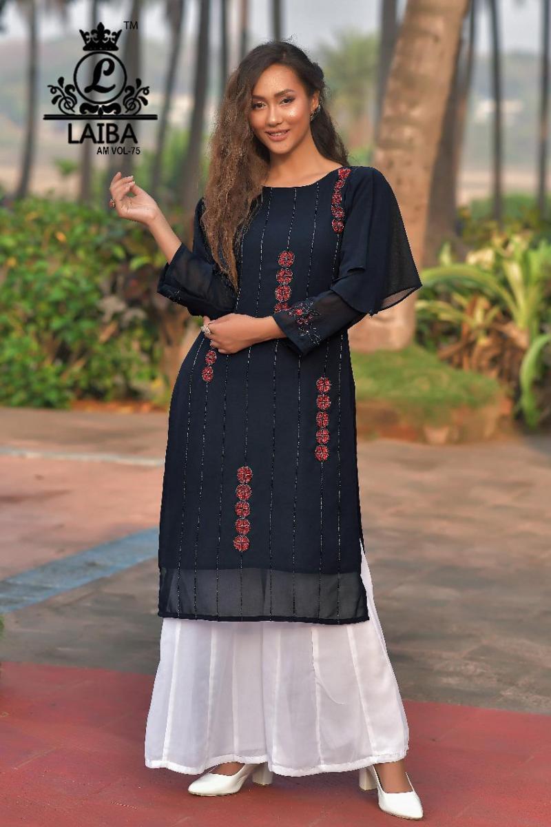 LAIBA-AM-VOL-75-PHOENIX-COLLECTION-PARTY-WEAR-HANDWORK-KURTIS-1