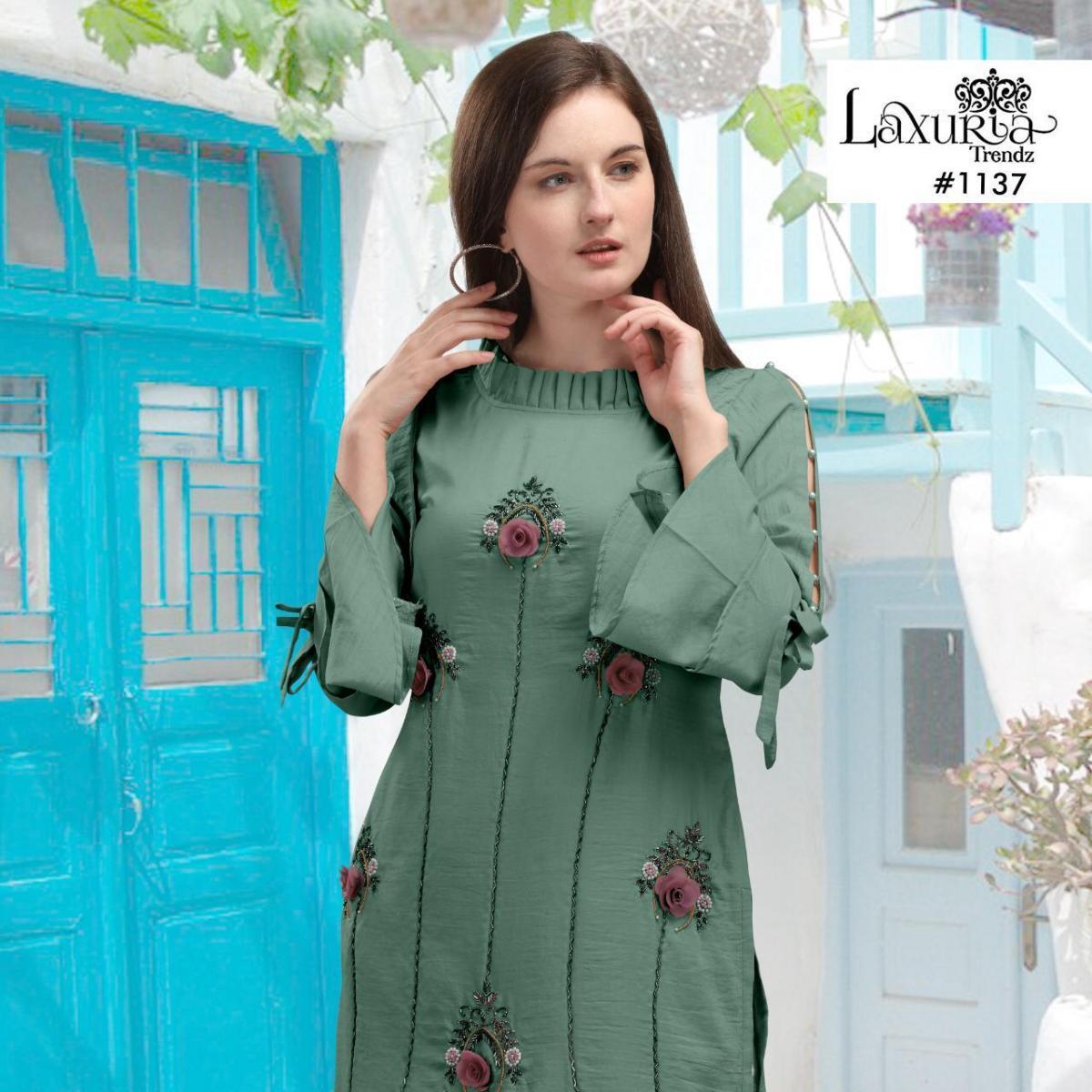 LAXURIA-TRENDS-1137-TUNIC-CIGARETTE-PANTS-LATEST-COLLECTION-1