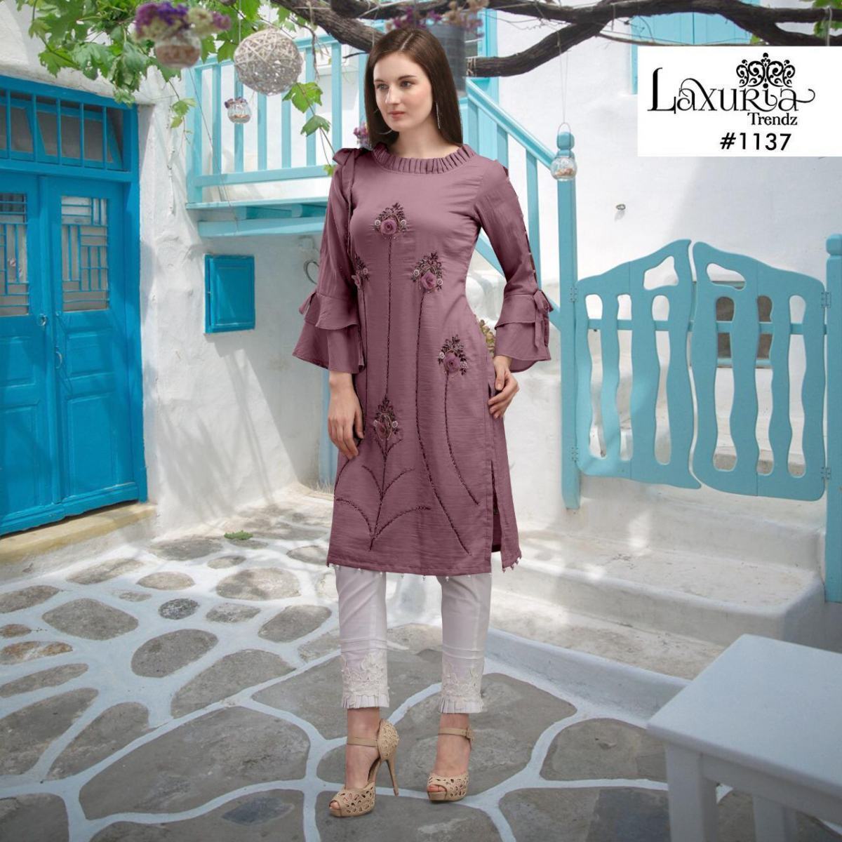 LAXURIA-TRENDS-1137-TUNIC-CIGARETTE-PANTS-LATEST-COLLECTION-3