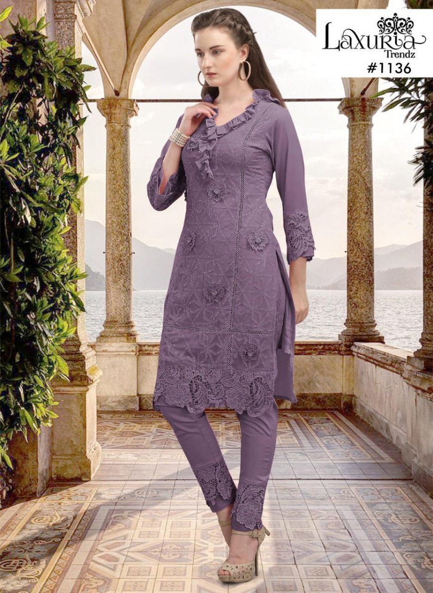 LAXURIA-TRENDZ-1136-KURTI-WITH-PANT-LATEST-COLLECTION-2