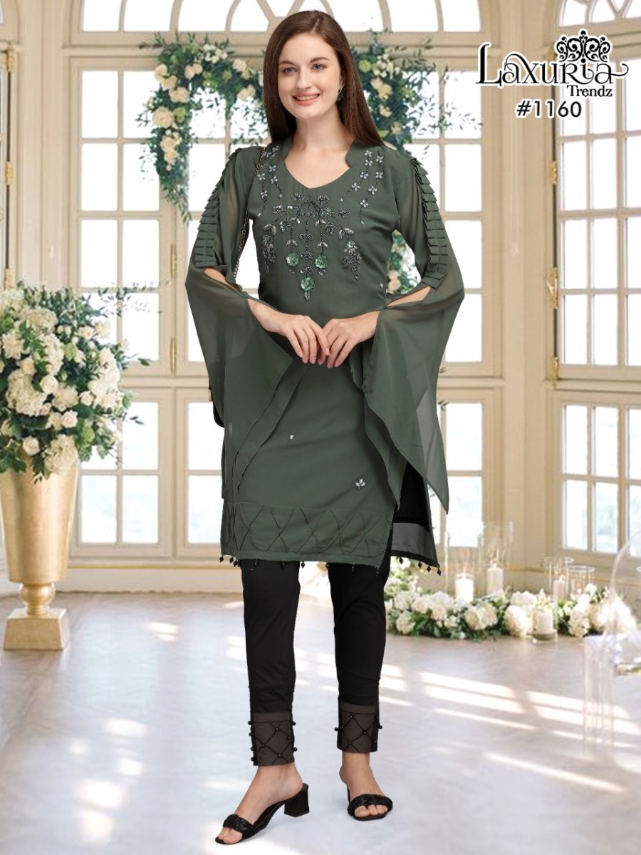 LAXURIA-TRENDZ-D.NO-1160-PAKITANI-KURTI-WITH-PANTS-DUPATTA-WHOLESALER-SURAT-2