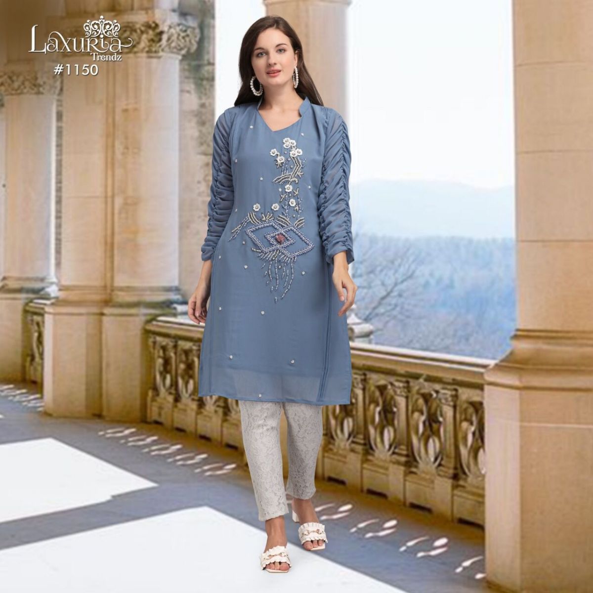 LAXURIA-TRENDZ-VOL-1150-STYLISH-KURTI-WITH-PANT-PAKISTANI-DESIGNER-8