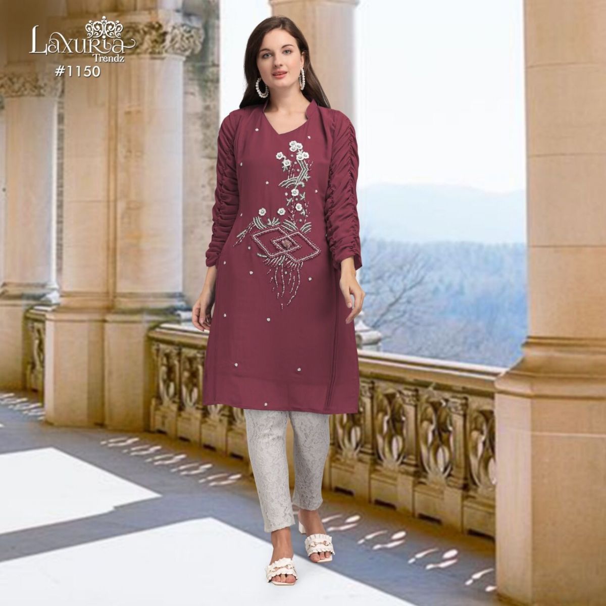 LAXURIA-TRENDZ-VOL-1150-STYLISH-KURTI-WITH-PANT-PAKISTANI-DESIGNER-9