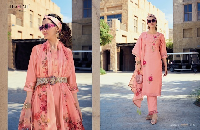 LILY-LALI-APPLIQUE-KURTI-PANT-WITH-DUPATTA-WHOLESALER-IN-SURAT-11