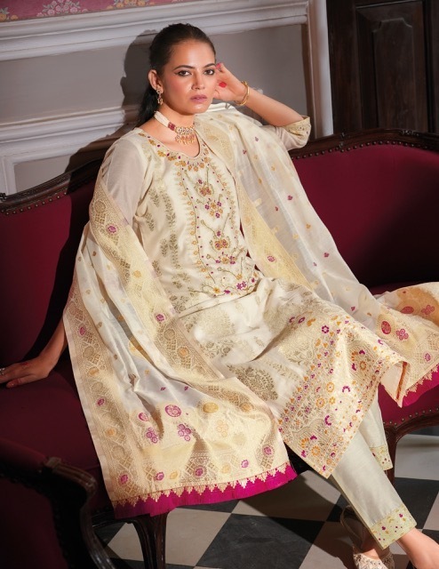 LILY-LALI-BANARASI-SILK-READYMADE-KURTI-WHOLESALER-IN-SURAT-12