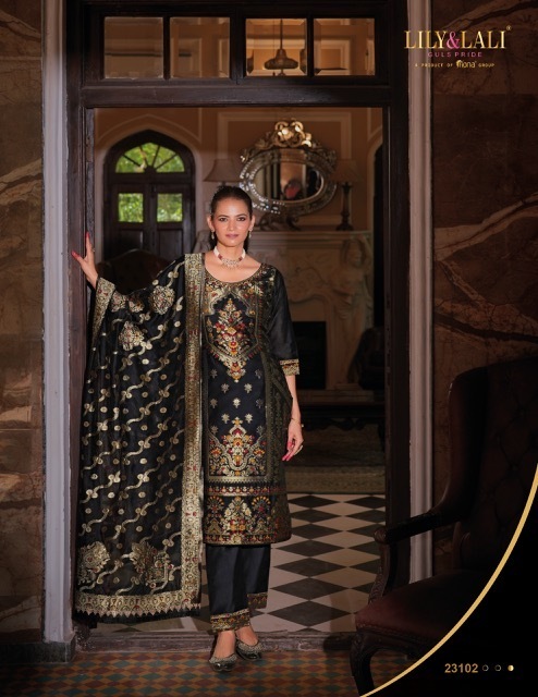 LILY-LALI-BANARASI-SILK-READYMADE-KURTI-WHOLESALER-IN-SURAT-21