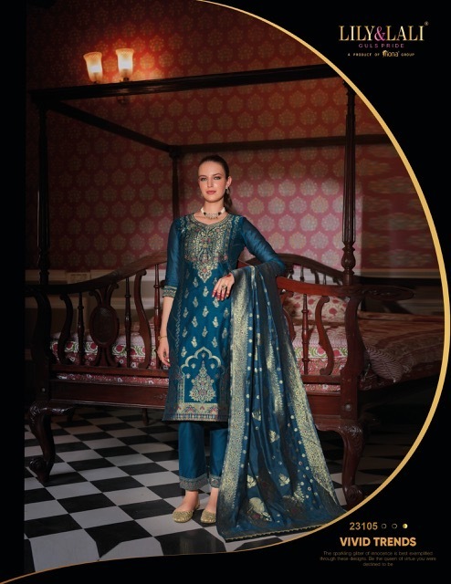 LILY-LALI-BANARASI-SILK-READYMADE-KURTI-WHOLESALER-IN-SURAT-7