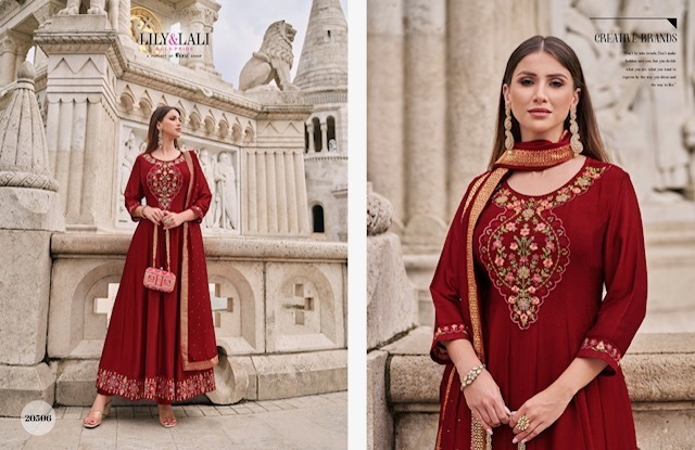 LILY-LALI-BIBBOJAAN-EMBROIDERY-ANARKALI-STYLE-KURTI-SUPPLIER-IN-SURAT-15