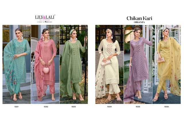 LILY-LALI-CHIKAN-KARI-ORGANZA-READYMADE-HANDWORK-KURTIS-13