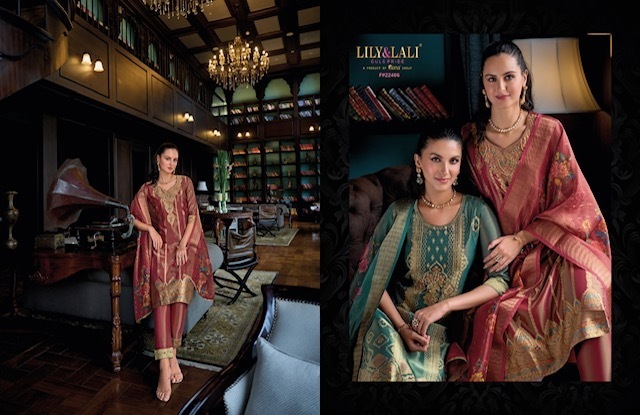 LILY-LALI-FARIDAN-BANARASI-SILK-KURTI-CATALOGUE-WHOLESALER-IN-SURAT-5