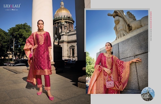 LILY-LALI-SILKYNESS-VOL-2-JACQUARD-READYMADE-KURTI-SUPPLIER-IN-SURAT-4