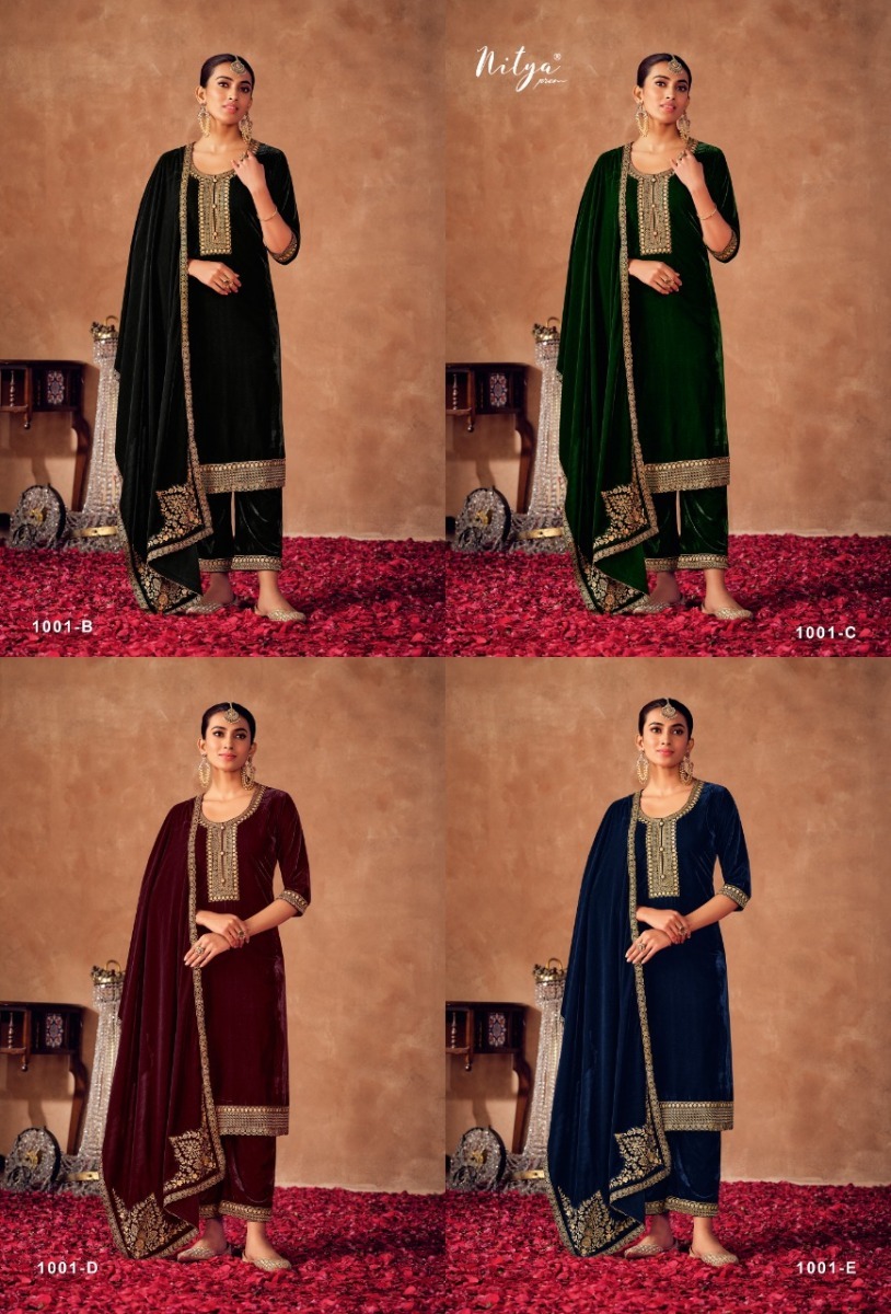 LT-NITYA-NAZIMA-VELVET-SALWAR-SUITS-WHOLESALER-SURAT-9
