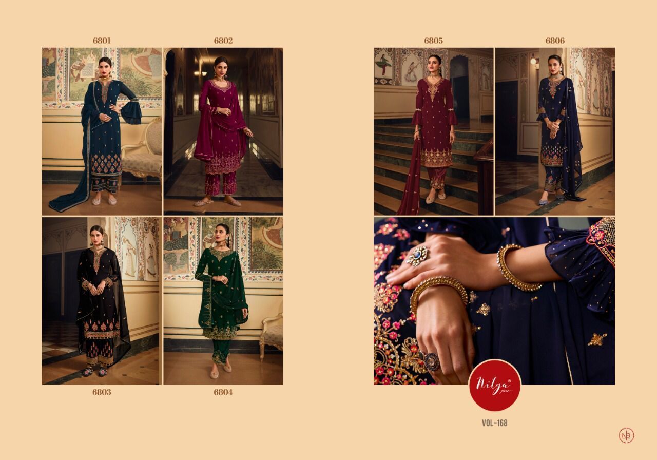 LT-NITYA-VOL-168-6801-6806-SERIES-DESIGNER-PARTY-WEAR-SUITS-WHOLESALE-1