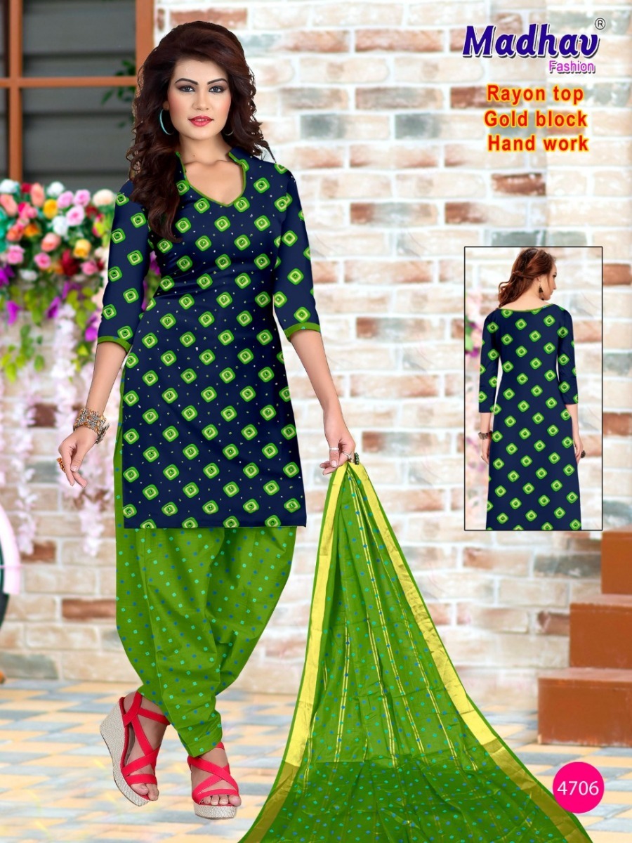 MADHAV-FASHION-RAYON-GOLD-PRINTED-DRESS-MATERIAL-MANUFACTURER-JETPUR-1