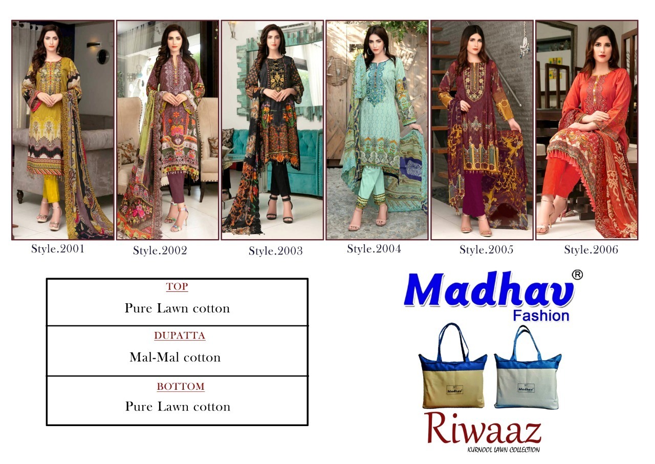 MADHAV-FASHION-RIWAAZ-PAKISTANI-LAWN-KARACHI-SUITS-WHOLESALER-8