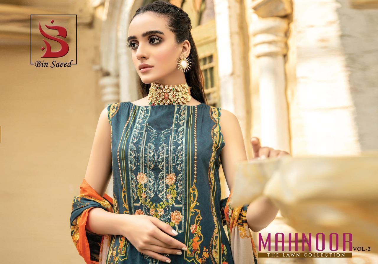 MAHNOOR-VOL-3-PURE-LAWN-KARACHI-SUITS-BY-BIN-SAEED-1