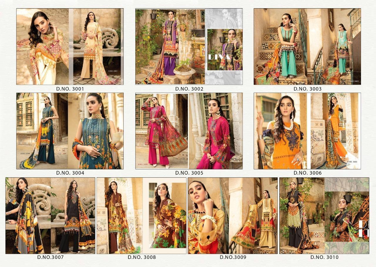 MAHNOOR-VOL-3-PURE-LAWN-KARACHI-SUITS-BY-BIN-SAEED-2