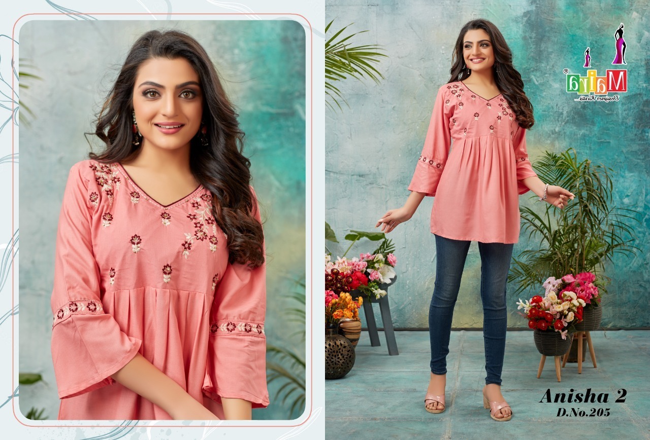 MAIRA-ANISHA-VOL-2-RAYON-SHORT-TOP-LATEST-COLLECTION-2023-6