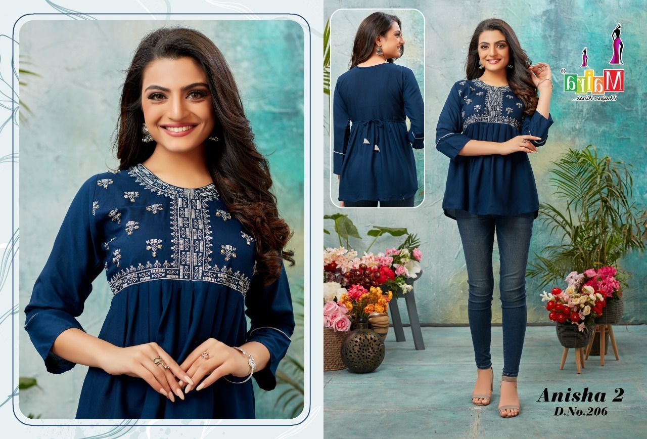 MAIRA-ANISHA-VOL-2-RAYON-SHORT-TOP-LATEST-COLLECTION-2023-7