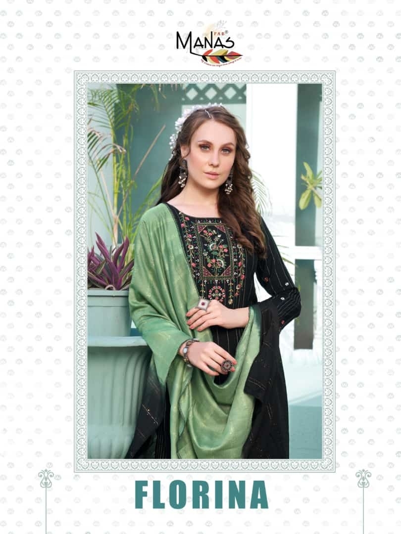 MANAS-FAB-FLORINA-RAYON-KURTI-PANT-WITH-DUPATTA-LATEST-CATALOGUE-1