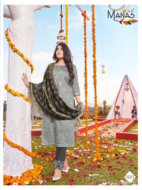 MANAS-FAB-LUCKNOWI-VOL-4-KURTI-PANT-WITH-DUPATTA-AT-WHOLESALER-SURAT-4