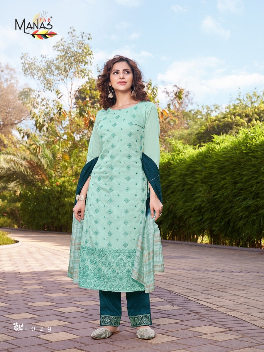 MANAS-FAB-LUCKNOWI-VOL-5-KURTI-PANT-WITH-DUPATTA-LATEST-CATALOGUE-11