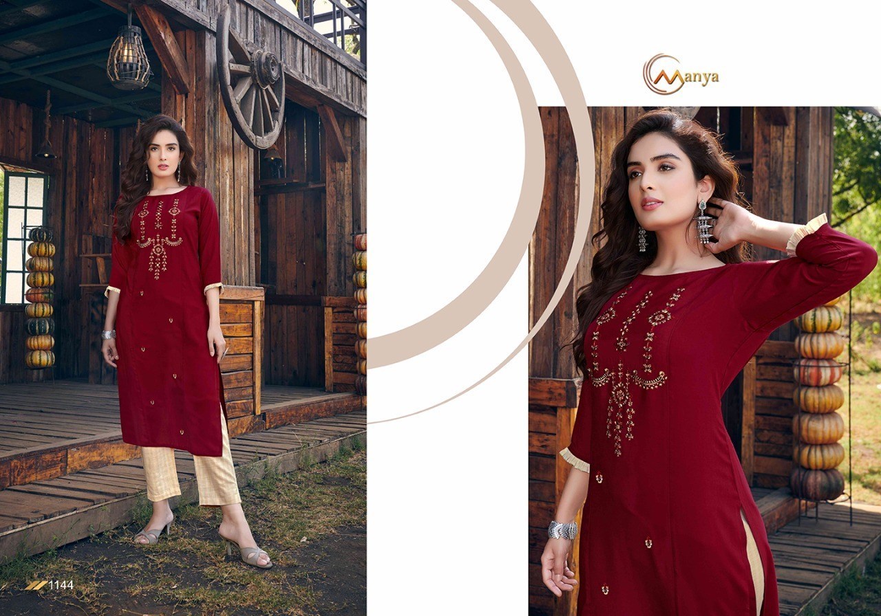 MANYA-GLORY-DESIGNER-EMBROIDERED-KURTI-WITH-BOTTOM-AT-WHOLESALE-2