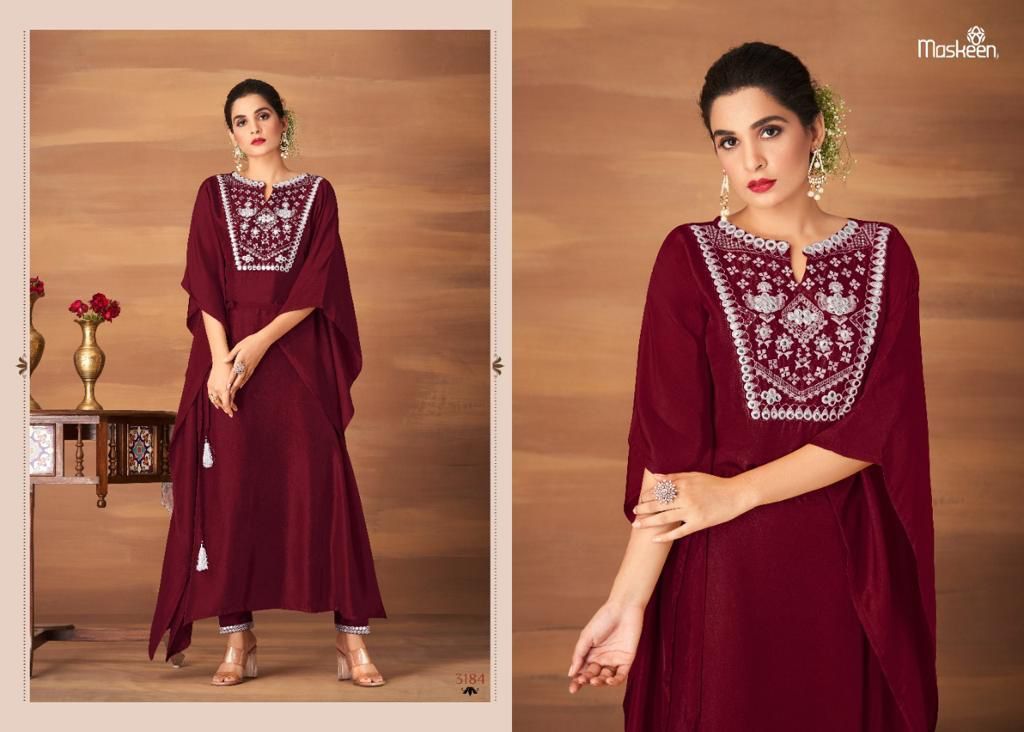 MASKEEN-ARAFAA-DESIGNER-KURTI-WITH-PANTS-MANUFACTURER-4